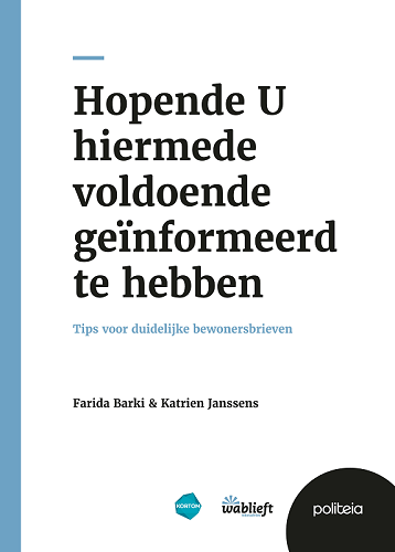 Hopende U hiermede voldoende geïnformeerd te hebben