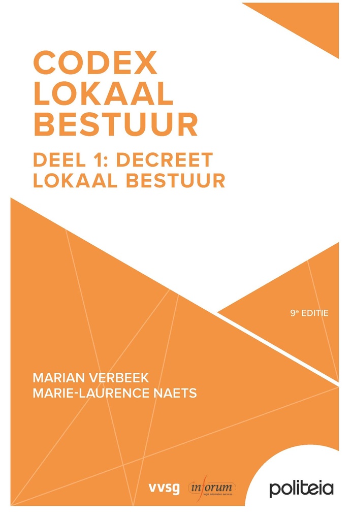 Codex Lokaal Bestuur | 9e editie