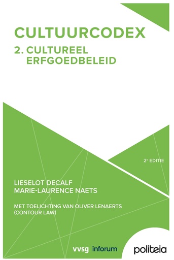 [16275] Cultuurcodex Deel 2: Cultureel erfgoedbeleid - 2e editie