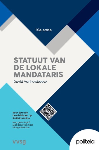 [17349] Het statuut van de lokale mandataris - 18e editie (kopie)