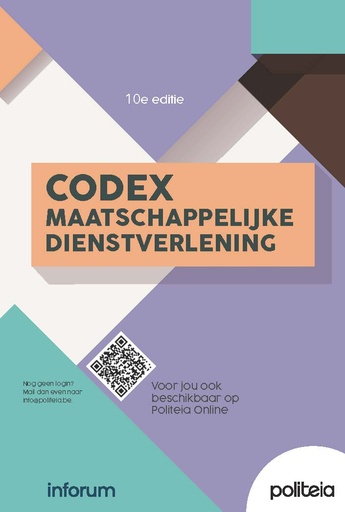 Codex Maatschappelijke Dienstverlening | 10e editie